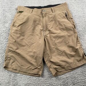 Howler Bros Shorts Mens 32 Brown Horizon Hybrid Nylon Outdoor Hiking Casual